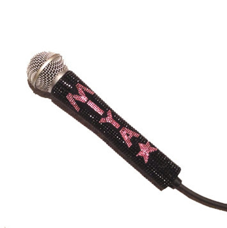 Hardwire Bling Microphone Sleeves Mic Sleeve Made to Your Etsy