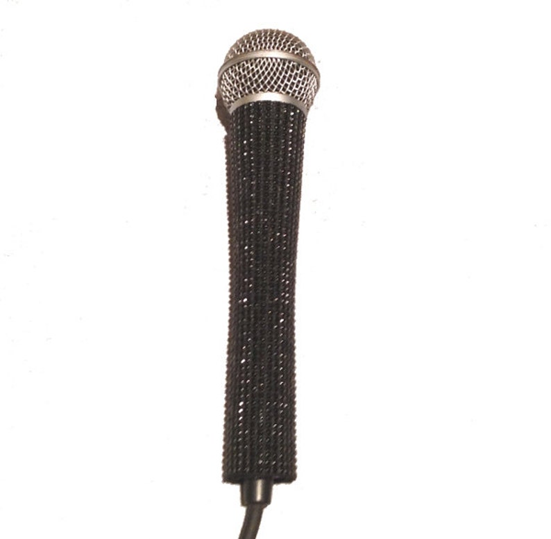 Hardwire Bling Microphone Sleeves Mic Sleeve Made to Your Etsy