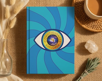 Evil Eye Journal: Spiritual Meditation Journal, Kabbalah Consciousness Notebook, Hebrew Symbol Hardcover Journal Gift