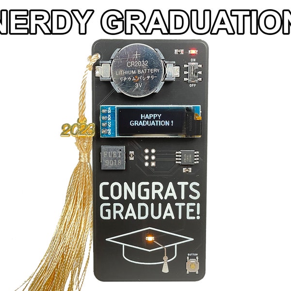 Nerdy Graduation Card