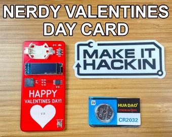Nerdy Valentines Day Card