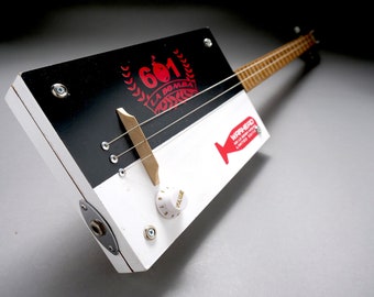 3 String Electric Cigar Box Guitar