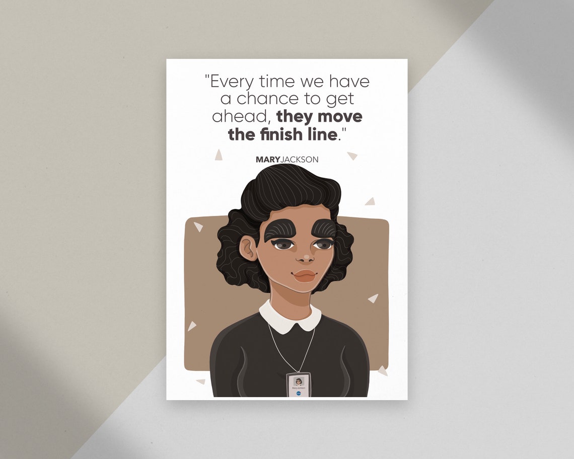 mary-jackson-quotes-art-print-women-empowerment-inspiring-etsy