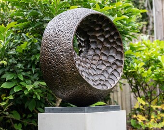 Large Bronze garden sculpture, 'XL Abstract Form II', Limited edition, abstract sculpture, metal sculpture