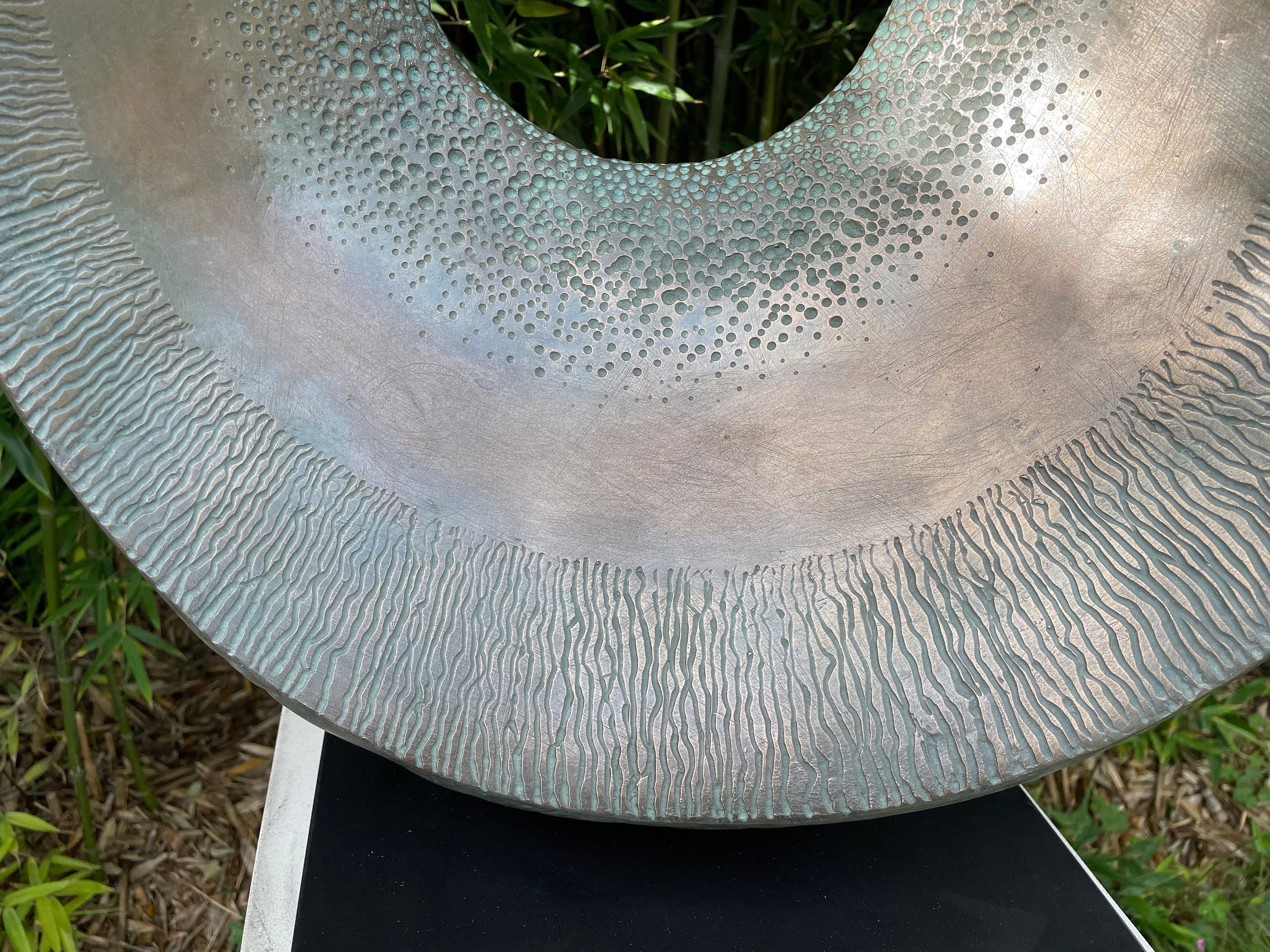 'Low Tide' Sculpture cold cast bronze/verdigris finish, numbered edition