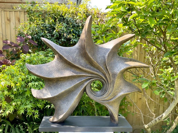 Ocean sculpture, bronze and resin, numbered with signed certificate
