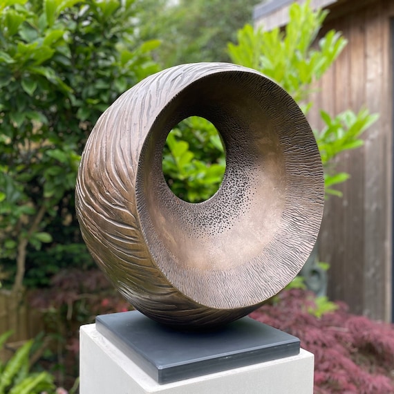 Large contemporary garden sculpture, modern garden statue, abstract garden sculpture, outdoor sculpture, 'Low Tide' Sculpture,
