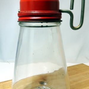 Kitchen Gadget Grater Table grater cheese grater mid century glass and metal