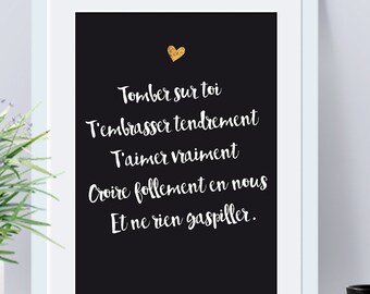 Declaration D Amour Etsy France