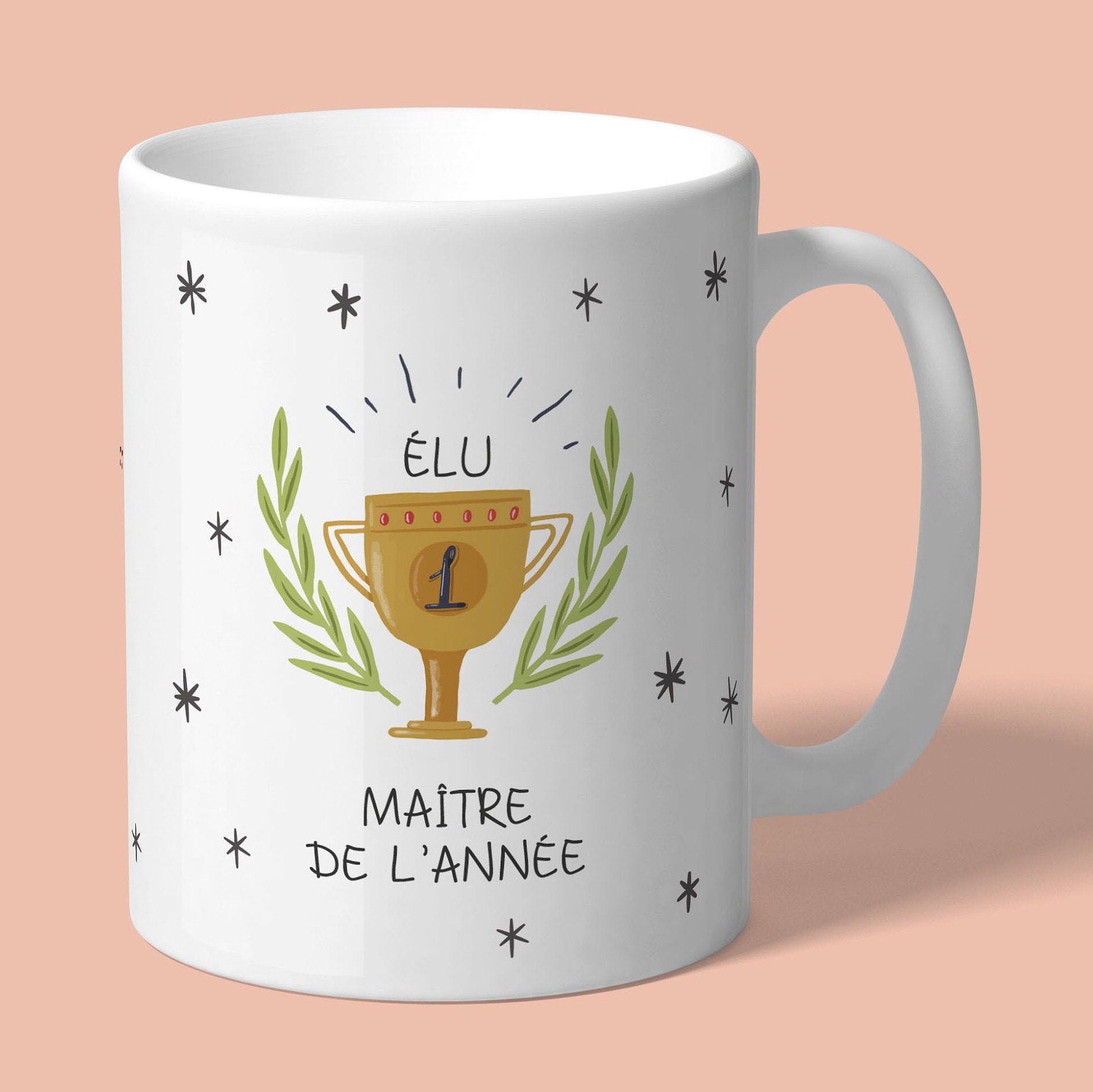 Les Plus Jolis Mugs à Offrir Sa Maîtresse, Son Maître, ... Thème de L'école