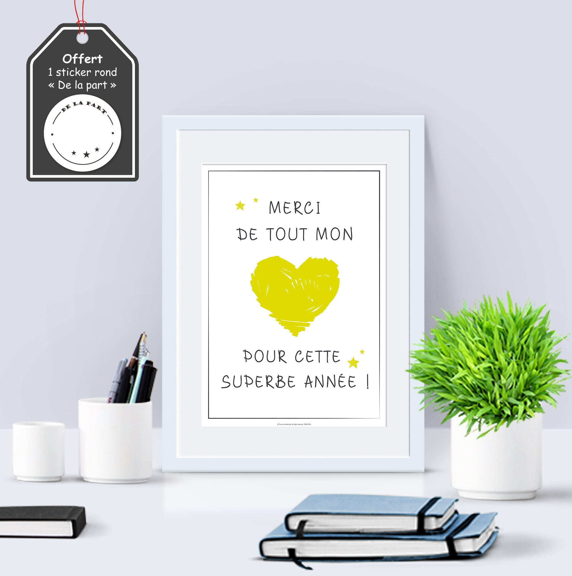 Super Cadeau Maitresse, Maitre, Atsem, Avs Des Écoles, Primaires, Maternelles, Crèches, Merci