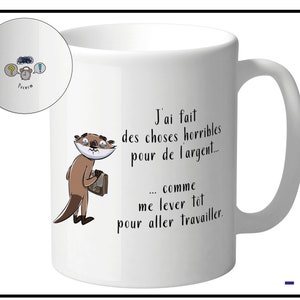 Mug Bonne Humeur ta Gueule - Cadeau humour anniversaire