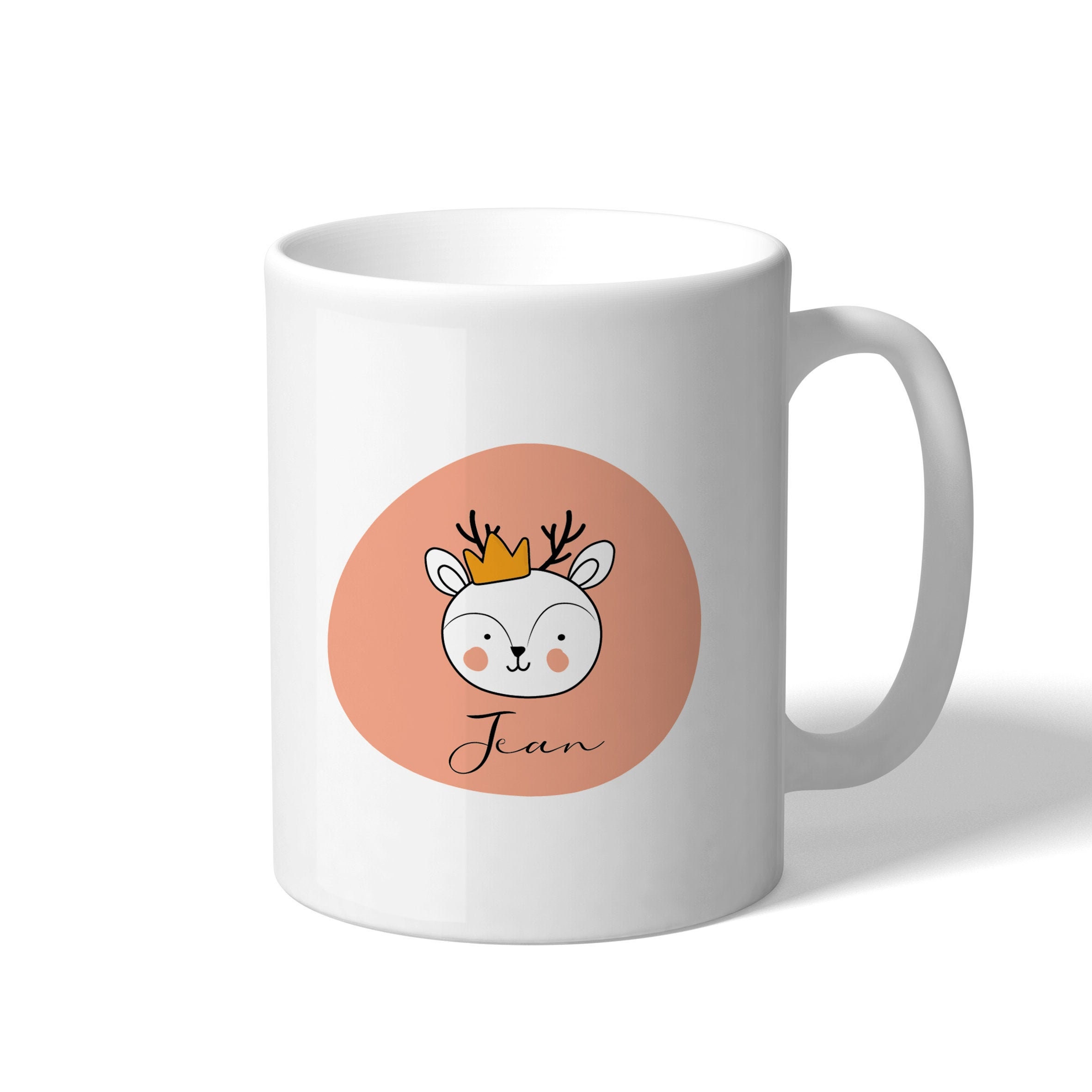 La Plus Jolie Collection de Mugs Pour Les Enfants - Mug Animal Idée Cadeau Tasse Personnalisée, Anni