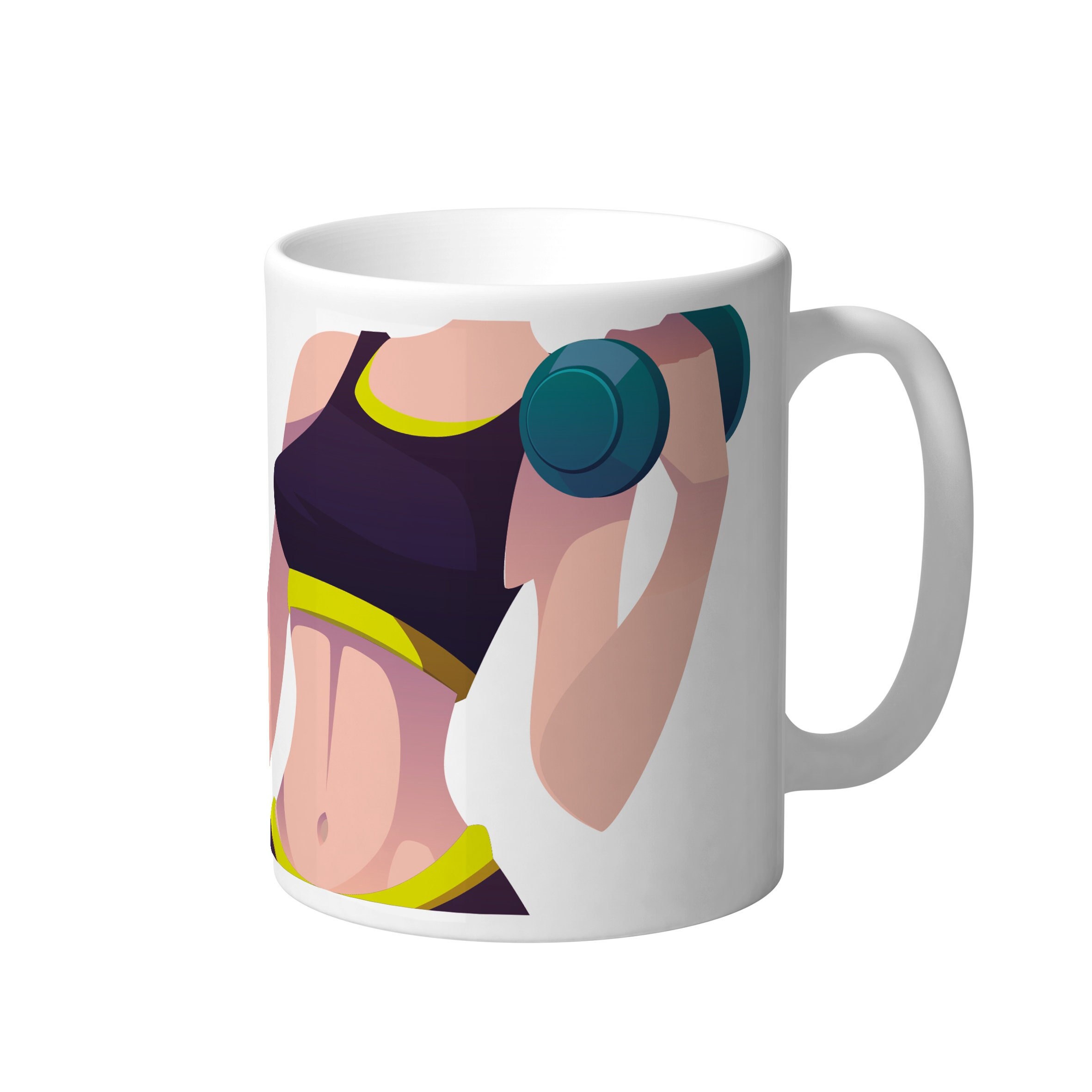 Super Mug Illustrations Des Supers Métiers. Un Cadeau à Personnaliser. Tasses avec Différents Modèle