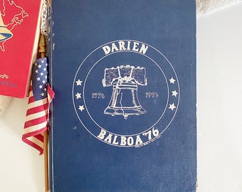 American Revolution Bicentennial Edition Yearbook from Balboa Junior High School in Ventura California