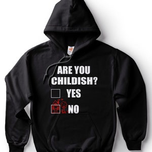 Childish hoodie new arrivals black and white