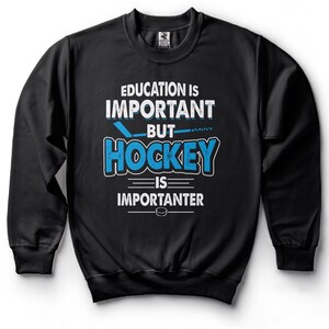 Hockey Player Sweatshirt Funny Sport Activity Hockey Fleece - Etsy