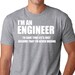Engineer T Shirt Funny Occupation Tee Shirt Gift For Engineer Etsy