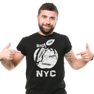 Big Apple T-Shirt New York NYC Stylisches cooles T-Shirt