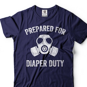 Dad Maternity T-Shirt Future Dad Funny Diapers Tee Shirt