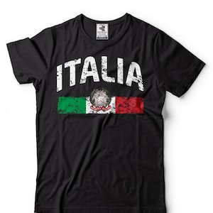 Italia T-Shirt Funny Italy Flag Italy Day Patriotic Italian Diaspora Tee Shirt