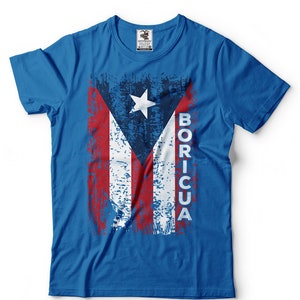 Boricua T-Shirt Puerto Rico Day Flag Nationality Birthday Gift Ideas Shirt
