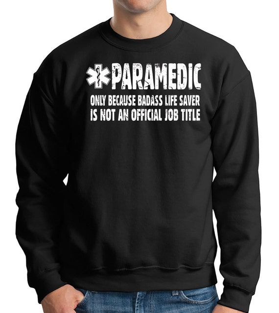 paramedic sweatshirt