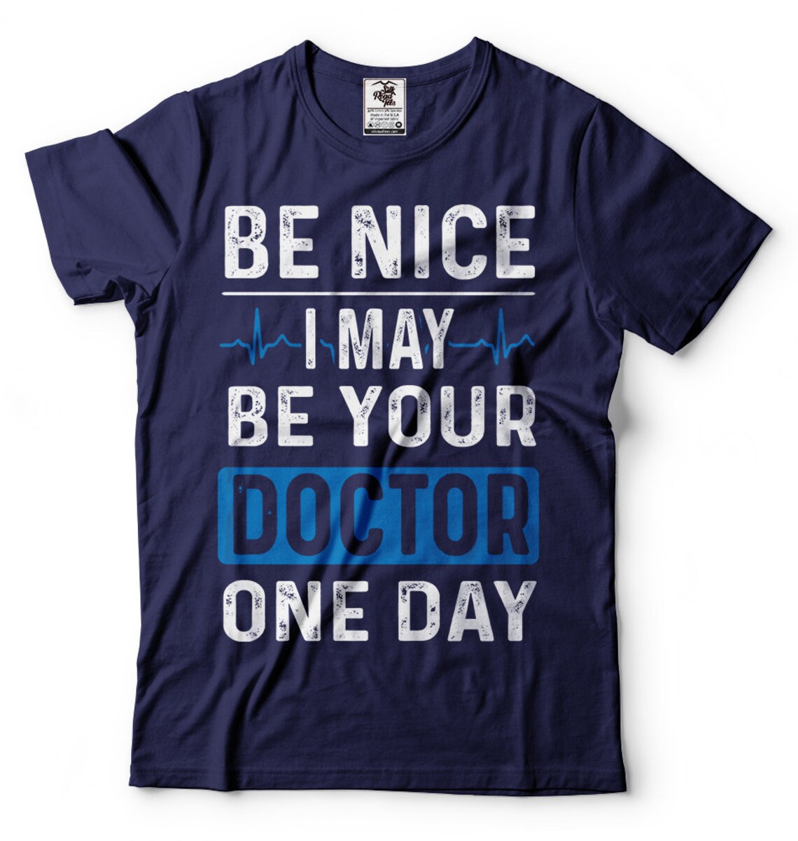 Doctor TShirt Gift For Doctor Funny MD Medical Worker Etsy
