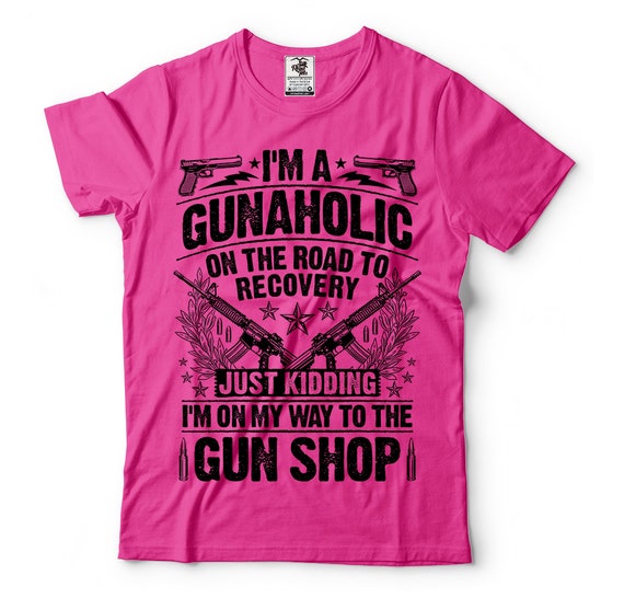 Camiseta Gunaholic Camiseta Gun Owner US Guns - Etsy México