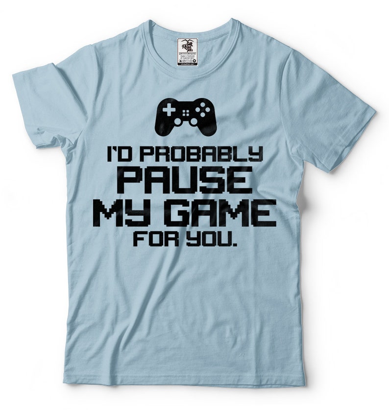 Gamer T-shirt Funny Gaming Console 2D Pixel Old School Gaming - Etsy