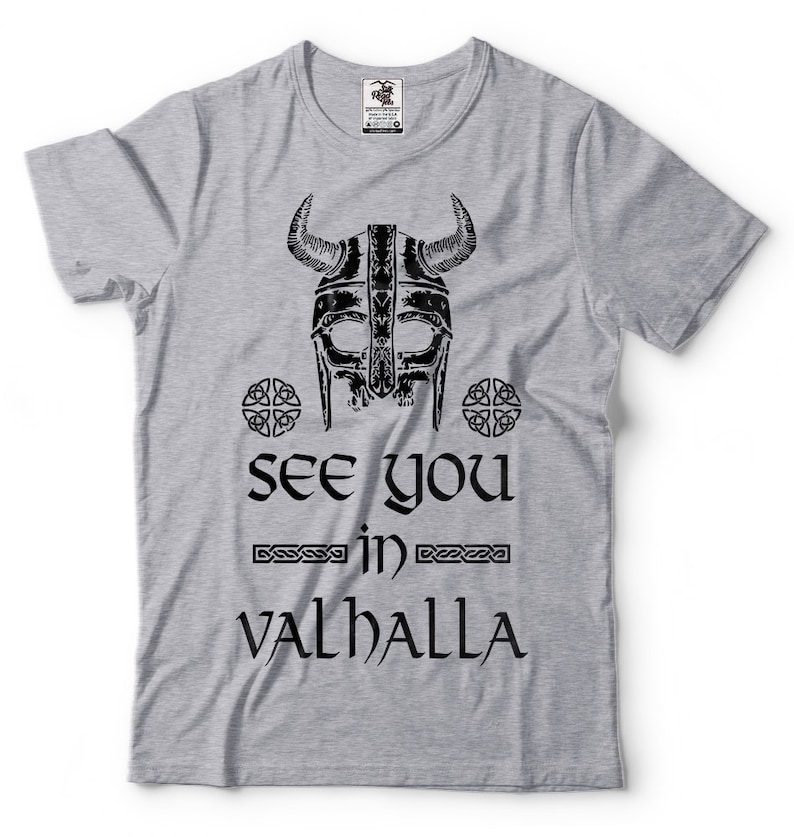 See You in Valhalla Tshirt Viking Valknut Thor's Hammer Etsy See You in Valhalla Tshirt Viking Valknut Thor's Hammer Etsy