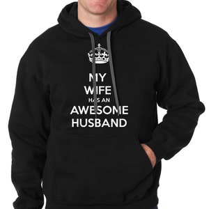 Gift for Husband My Wife Has an Awesome Husband Sweatshirt - Etsy