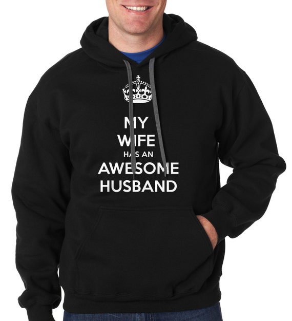 Gift For Husband My Wife Has An Awesome Husband Sweatshirt | Etsy