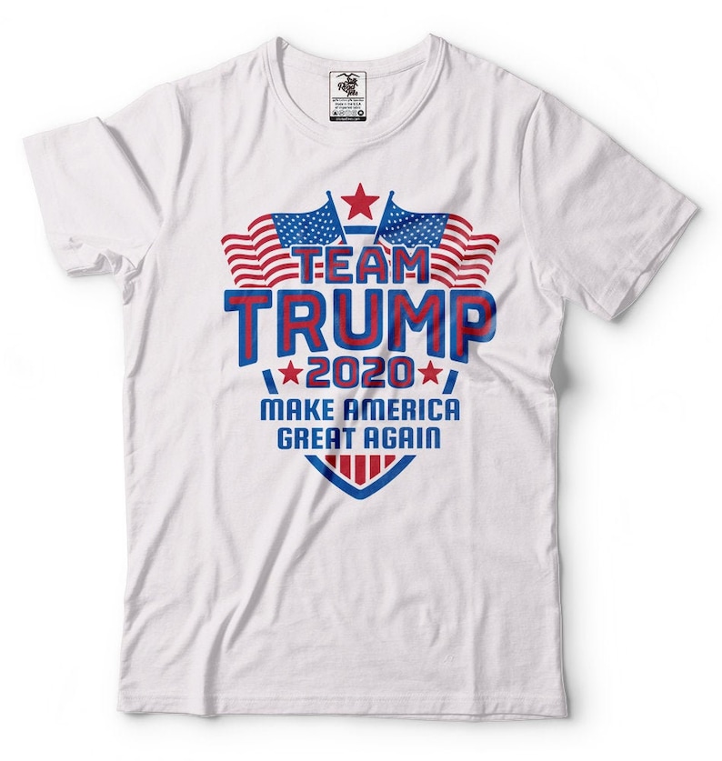 Team Trump 2024 Tshirt Election Day Donald Trump Support Make Etsy