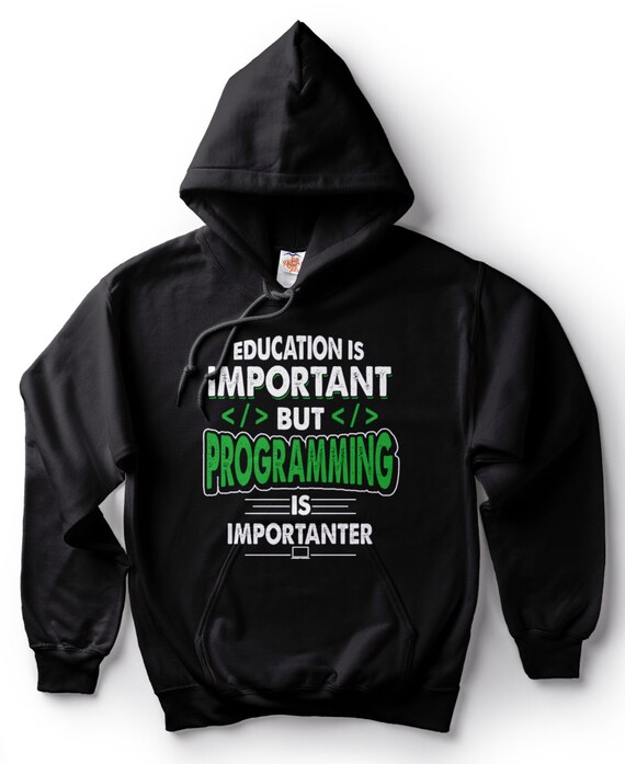 Programación sudadera con capucha regalo para programador | Etsy México