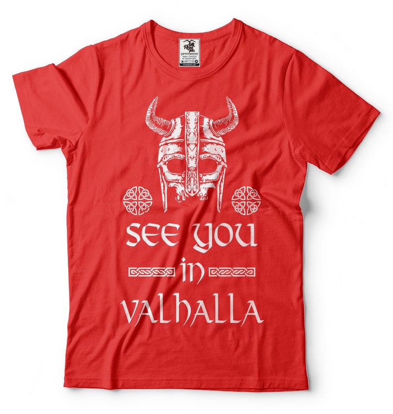 See You in Valhalla Tshirt Viking Valknut Thor's Hammer Etsy See You in Valhalla Tshirt Viking Valknut Thor's Hammer Etsy