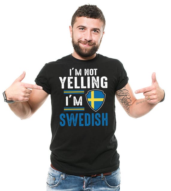 Sweden Shirt - Swedish Christian Fish Symbol Sweden Shirt - Swedish Christian Fish Symbol