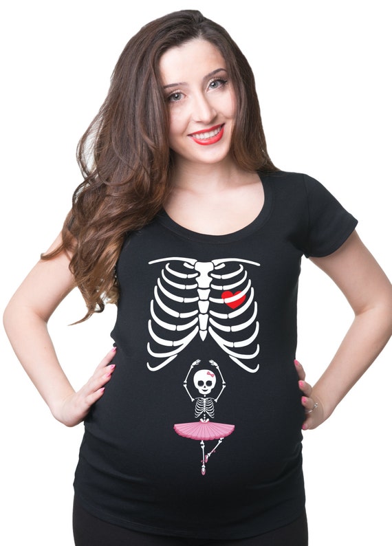 Camiseta esqueleto embarazada hotsell