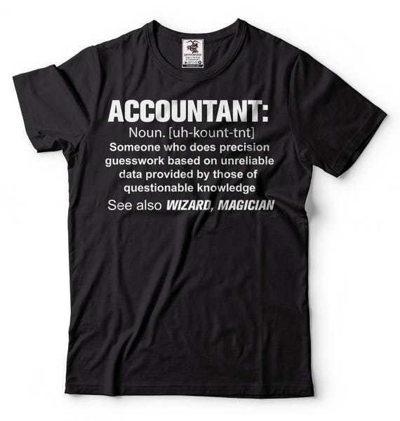 Accountant T-shirt Accounting CPA Funny Profession Tee Shirt | Etsy