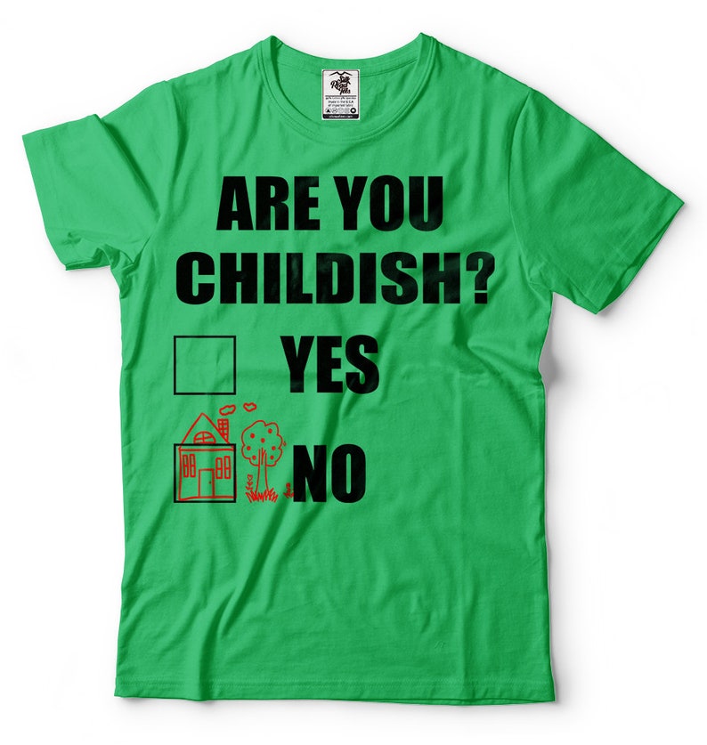 childish t shirt