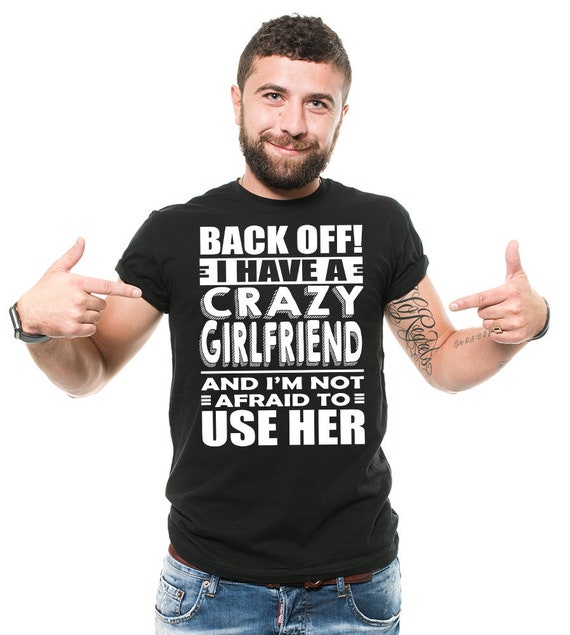 Knogle drikke omdrejningspunkt Boyfriend T-shirt Funny Crazy Girlfriend Cool Birthday Gift - Etsy