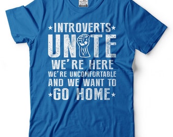 Introvert T-Shirt Funny Introvert Shirt Gift For Introvert Graphic Humor Cool Tee Shirt