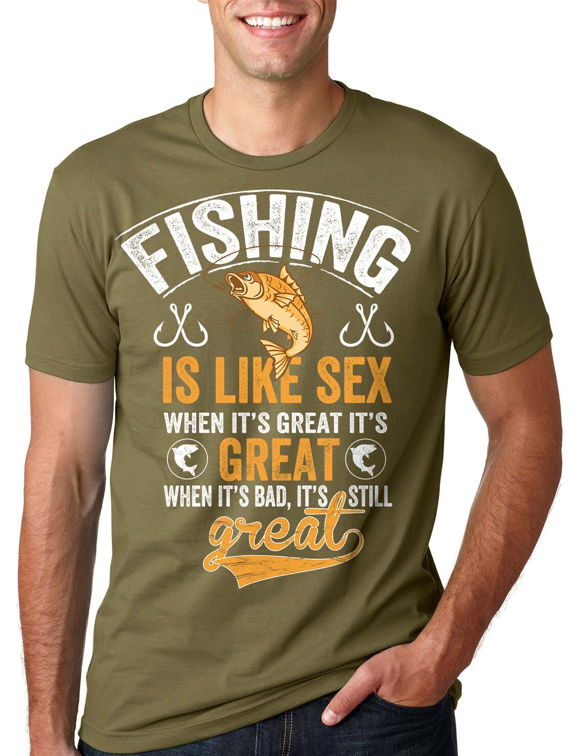 Fisherman TShirt Gift For Fisherman Tee Shirt Funny Fishing Etsy