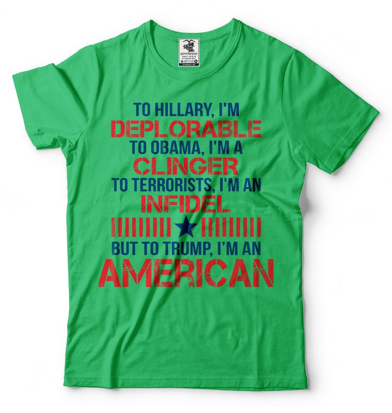 Vintage Style Not A Trump Supporter Funny Anti Trump Vote T- Shirt