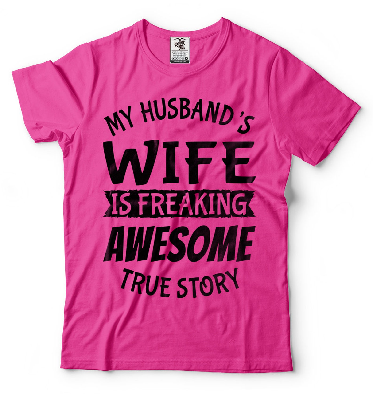 Wife Tshirt Funny Wife Birthday Gift Tee Shirt Etsy