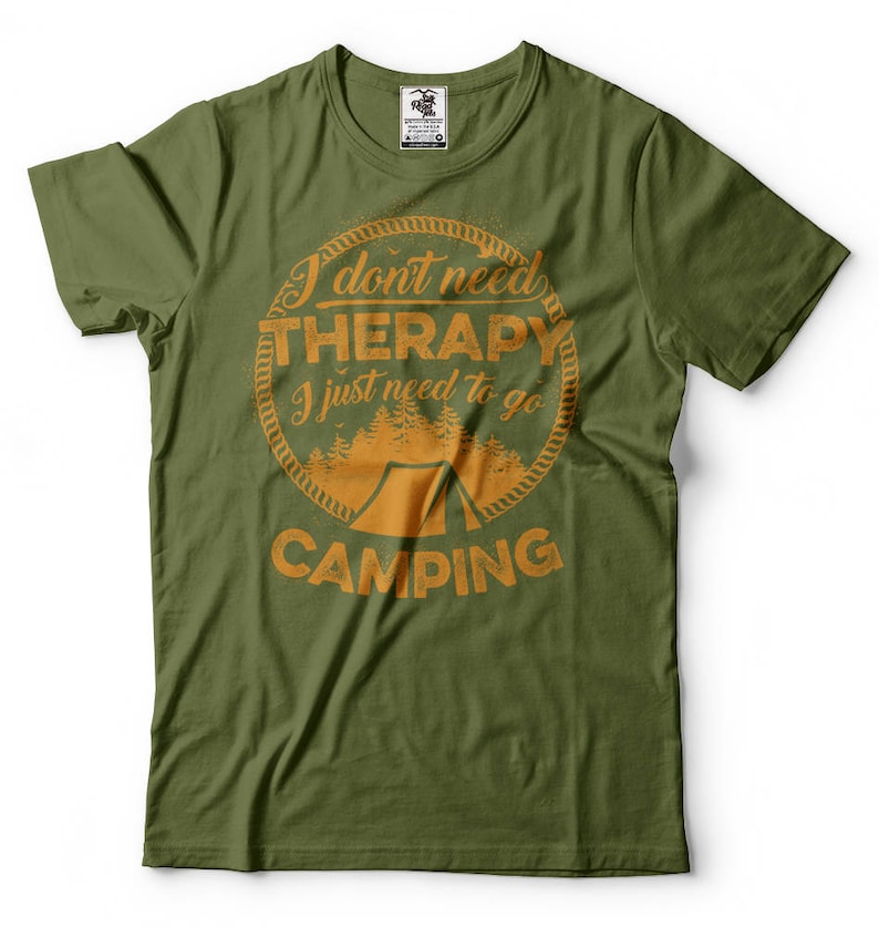 Camping Tshirt Funny Camping Tee Shirt Outdoor Tshirt Etsy