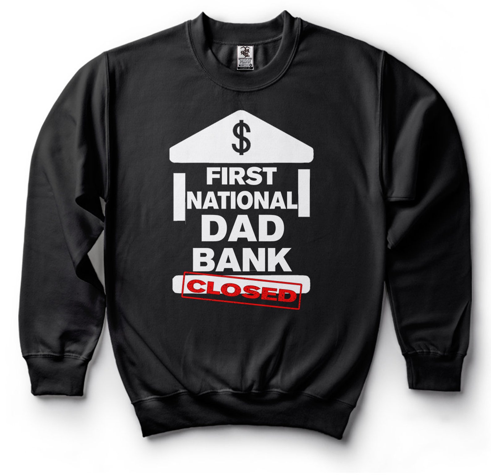 Father's Day Gift Sweatshirt Funny Dad Daddy Father Fleece Etsy