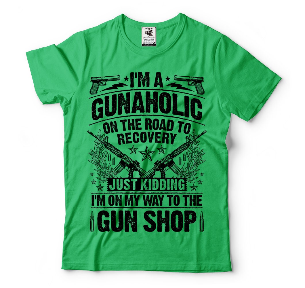 Gunaholic TShirt Gun Owner US Guns TShirt Etsy 日本