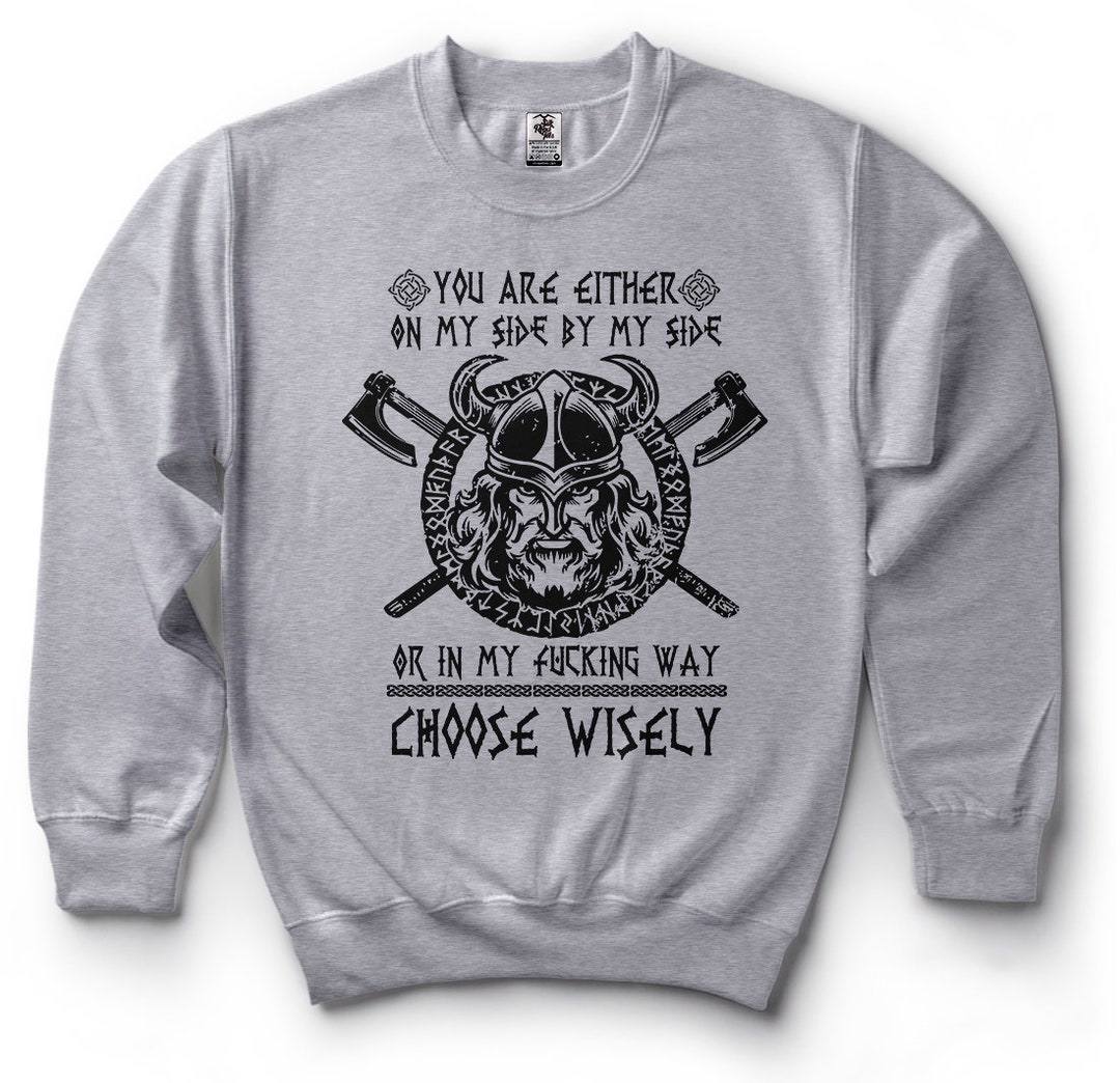 Viking Sweatshirt Valknut Valhalla Warrior Northmen Vikings - Etsy