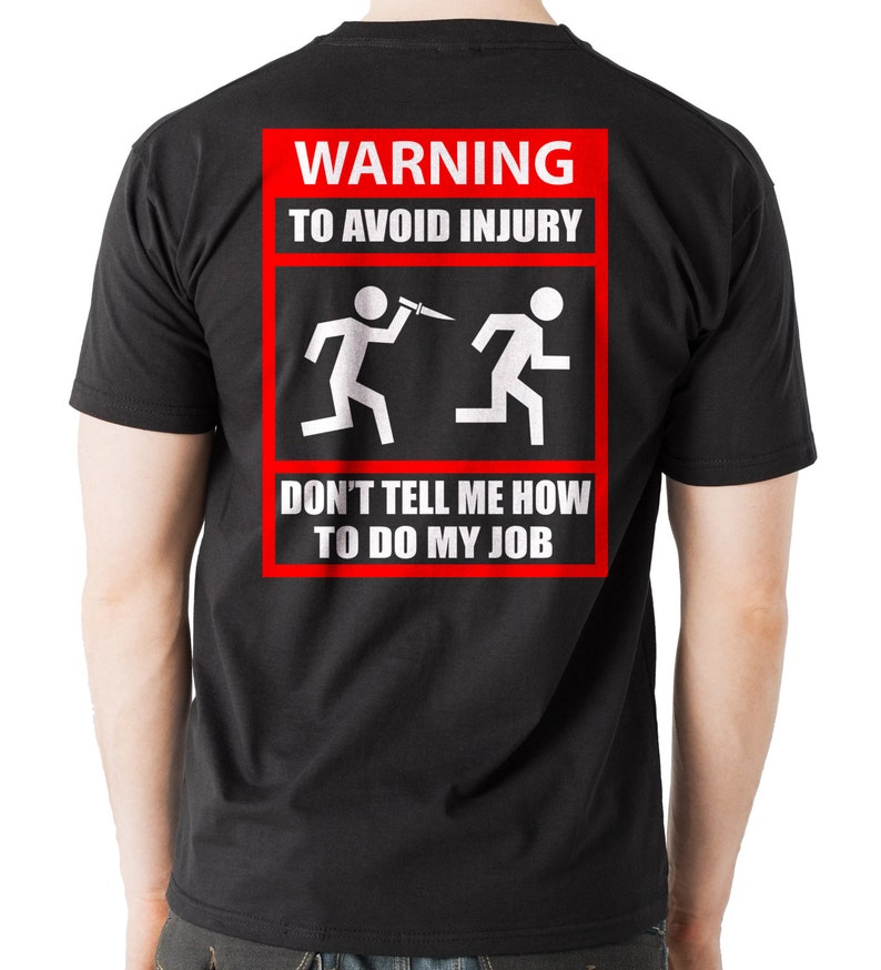 Funny Employee T-Shirt image 1